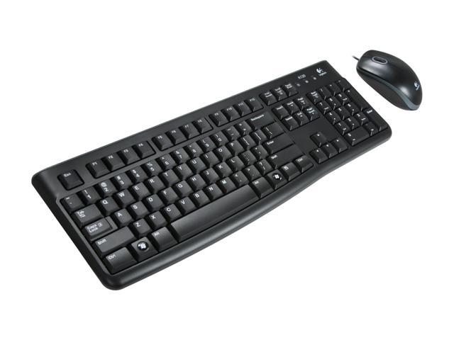 Bàn phím và Chuột có dây Logitech MK120