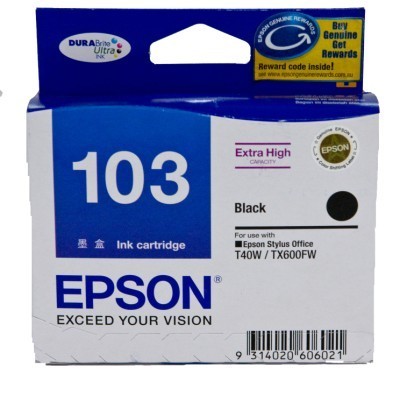 Mực in Epson 103 Black T103190