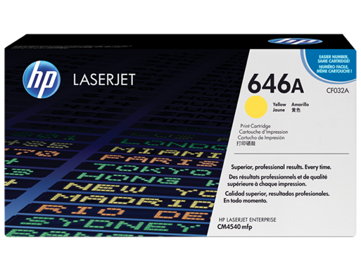 Mực in HP 646A Yellow LaserJet Toner Cartridge (CF032A)