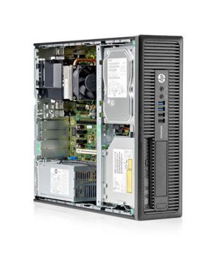HP EliteDesk 800 G1 SFF, Intel 4th Core i3 4150, Ram3 4Gb, SSD 128G, DVD.