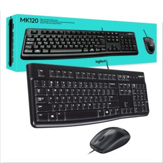 Bàn phím và Chuột có dây Logitech MK120